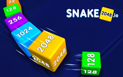 Snake 2048.io game