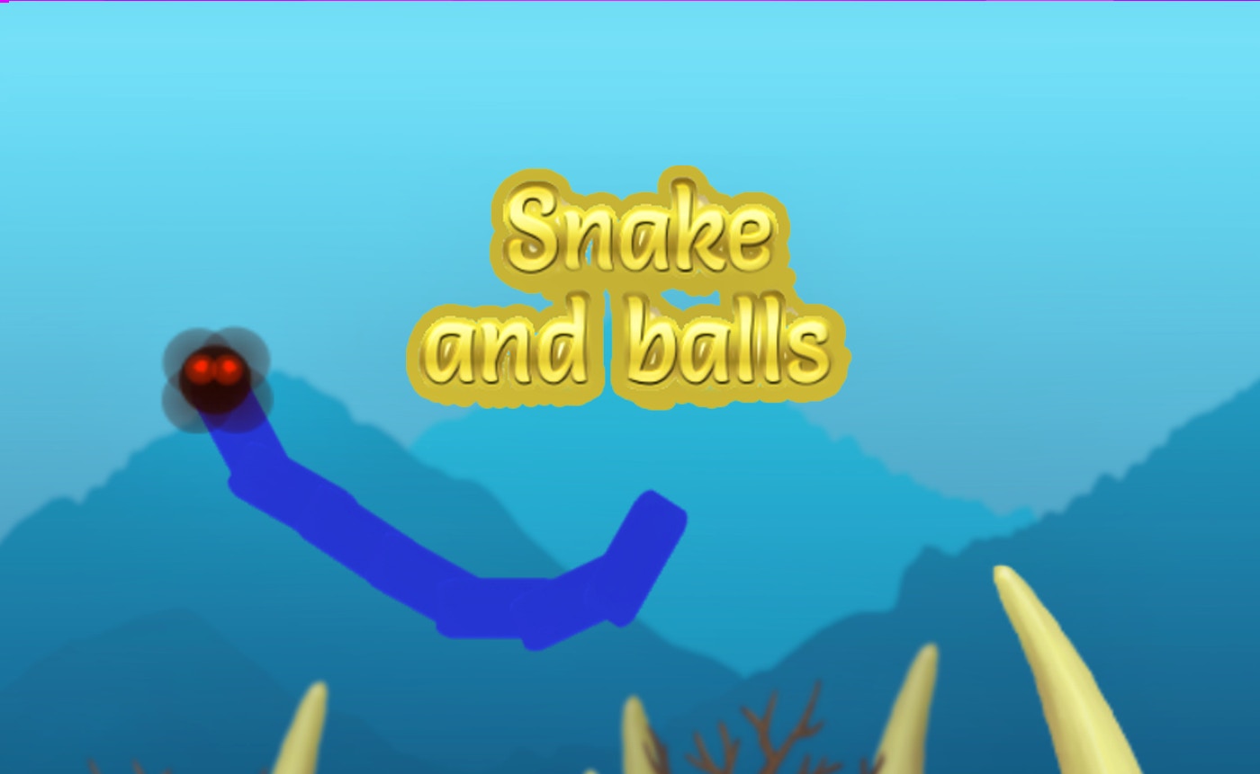 Snake and balls