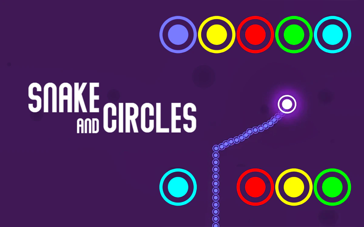 Play Snake And Circles — free online Snake game