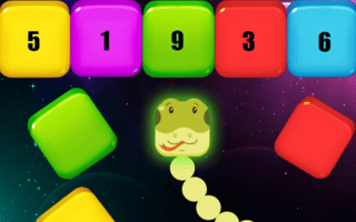 Snake Blocks And Numbers game cover