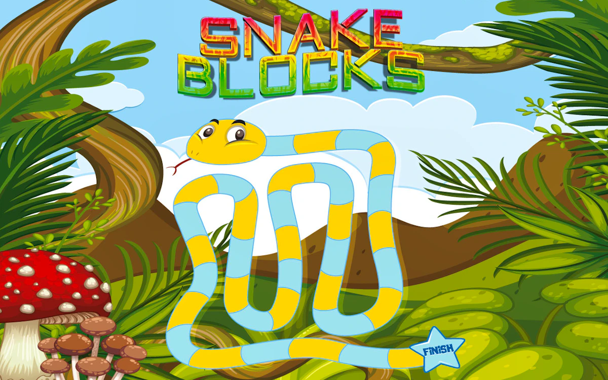Play Snake Blocks — free online Arcade game