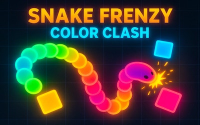 Snake Frenzy Color Clash game