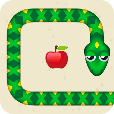 Snake Simple Retro Game By Gamepix