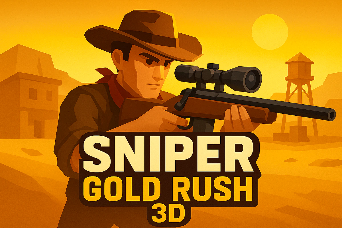 Play Sniper Gold Rush 3D — free online Sniper game
