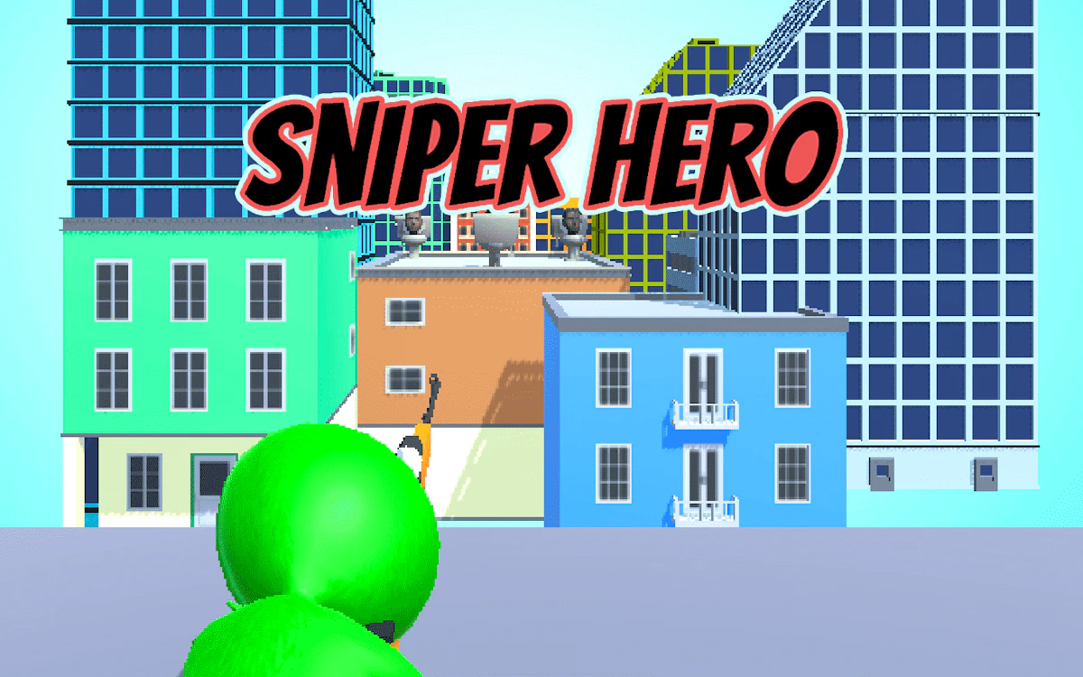 Play Sniper Hero Killing Skibidi — free online Arcade game