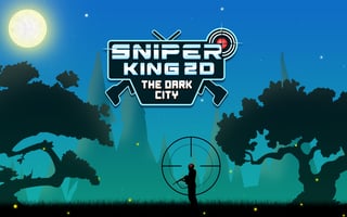 Sniper King 2d The Dark City game cover