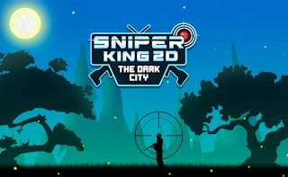 Juega gratis a Sniper King 2D The Dark City