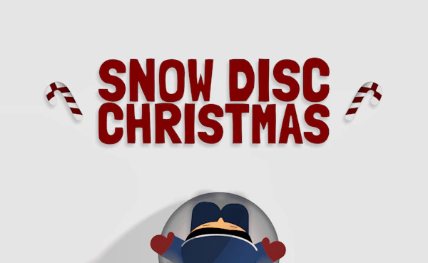 Snow Disc Christmas