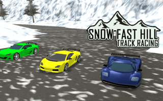 Snow Fast Hill Track Racing