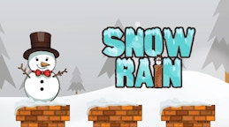 Snow Rain Fall Jumping