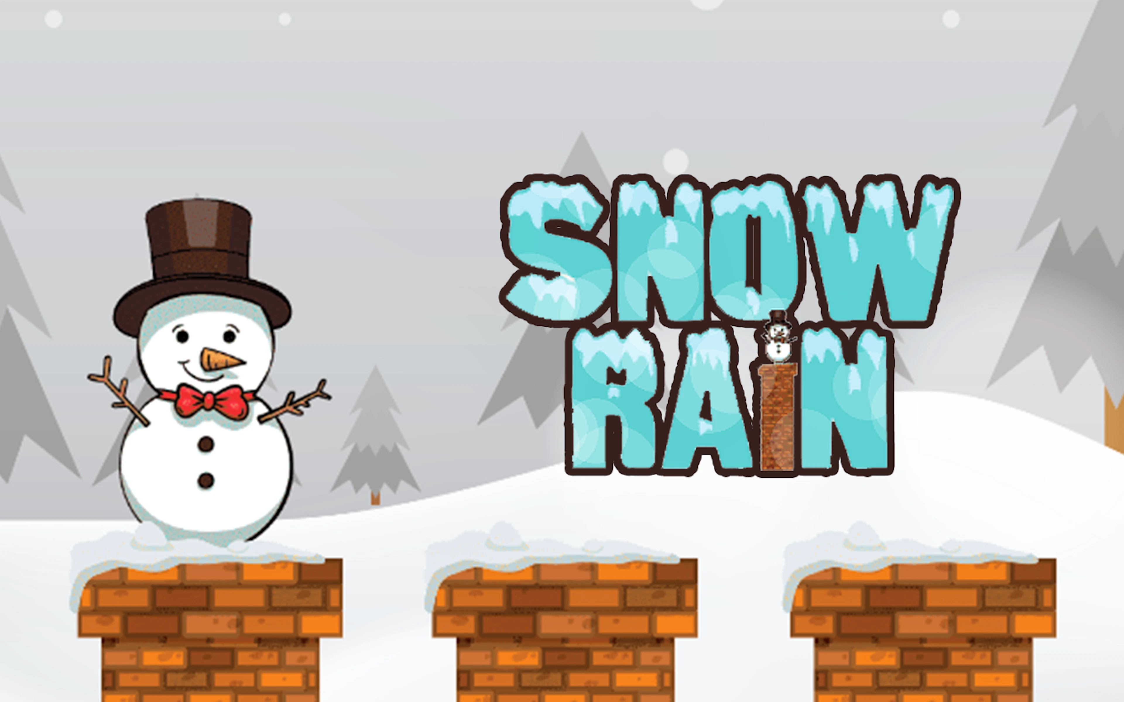 Snow Rain Fall Jumping