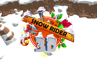 Snow Rider 3d game cover