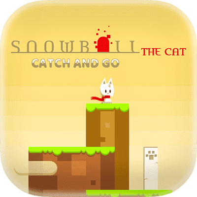Snowball The Cat Catch and Go By Gamepix