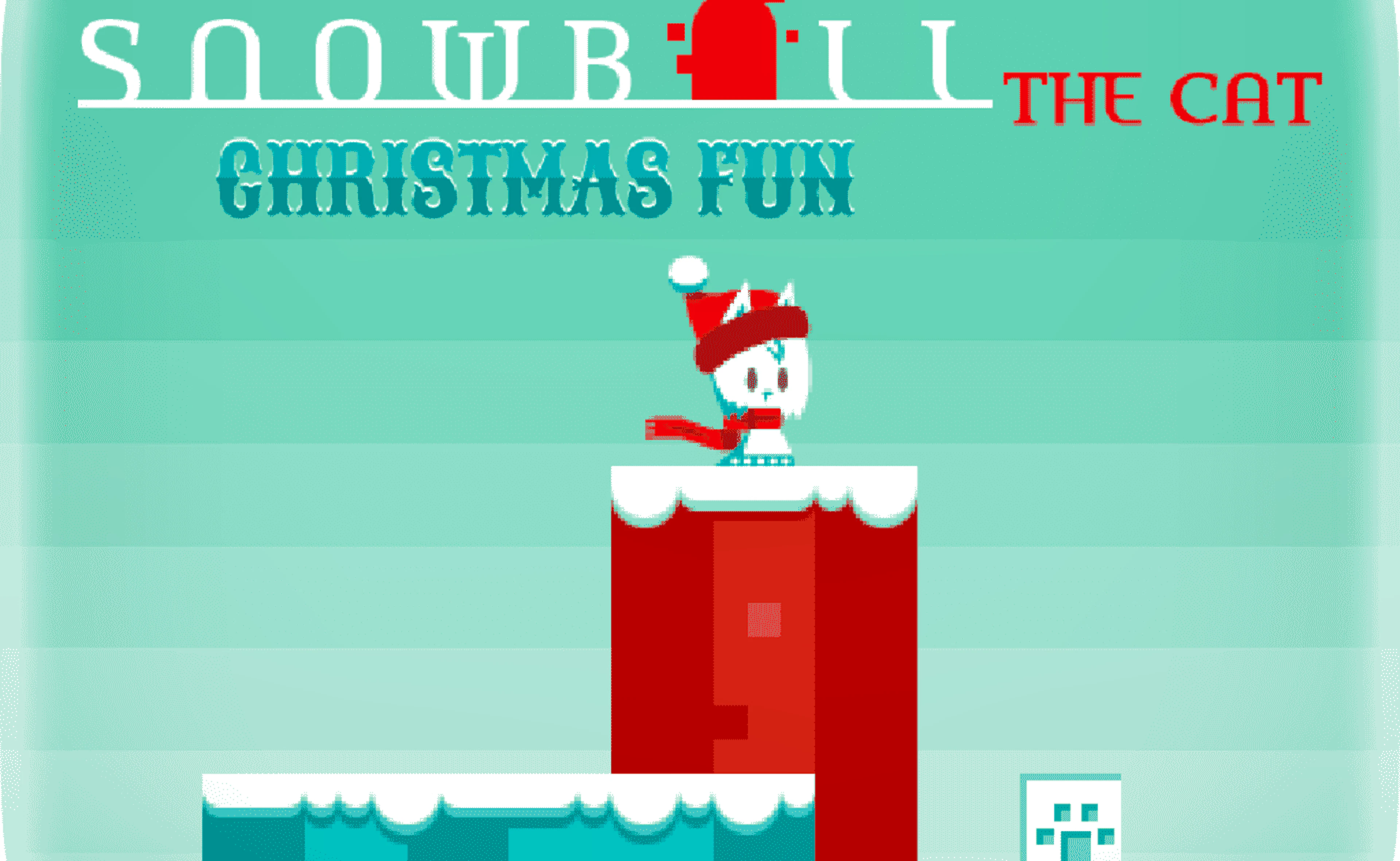 Snowball The Cat Christmas Fun