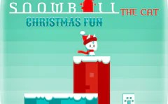 Snowball The Cat Christmas Fun