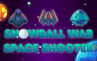 Snowball War: Space Shooter game cover