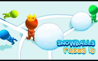 Snowballs Races Io game cover