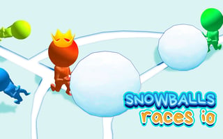 Snowballs Races Io game cover