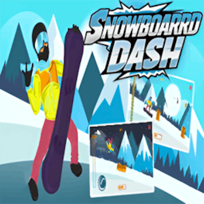 Snowboard Dash By Gamepix