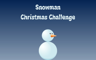 Snowman Christmas Challenge