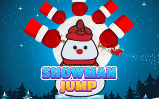 Juega gratis a Snowman Jump