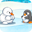 Snowmen VS Penguin banner