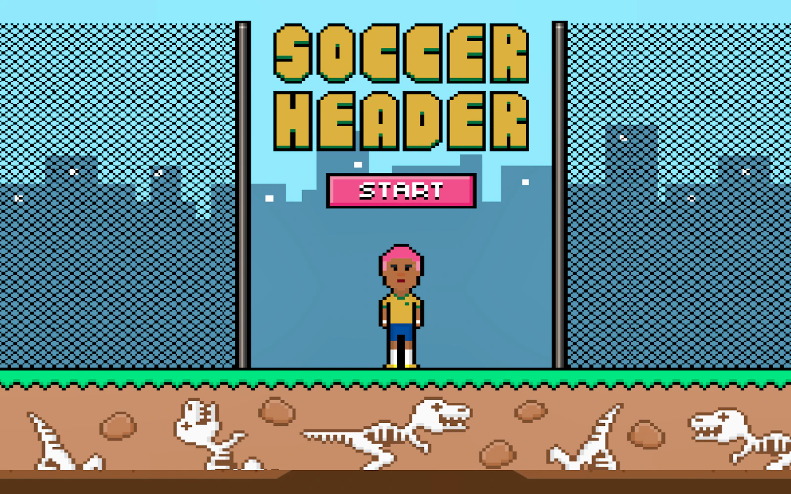 Soccer Header — free online soccer game on Glaze Games