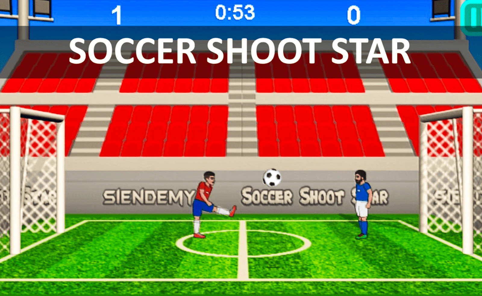 Soccer Shoot Star — free online soccer game on Glaze Games