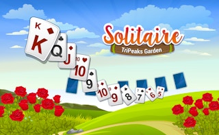 Solitaire Tripeaks Garden game cover