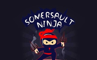 Somersault Ninja-Samurai Ninja Jump