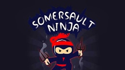 Somersault Ninja-Samurai Ninja Jump