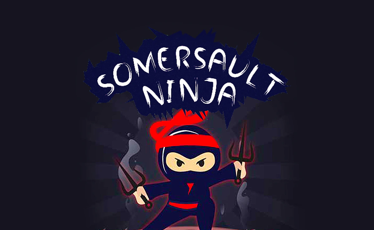 Play Somersault Ninja-Samurai Ninja Jump — free online Arcade game