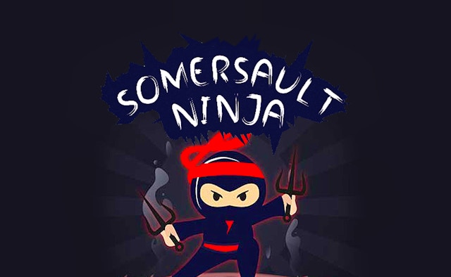 Somersault Ninja Samurai Ninja Jump