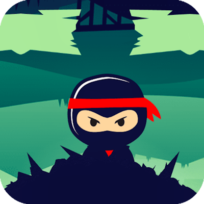 Somersault Ninja-Samurai Ninja Jump By Gamepix