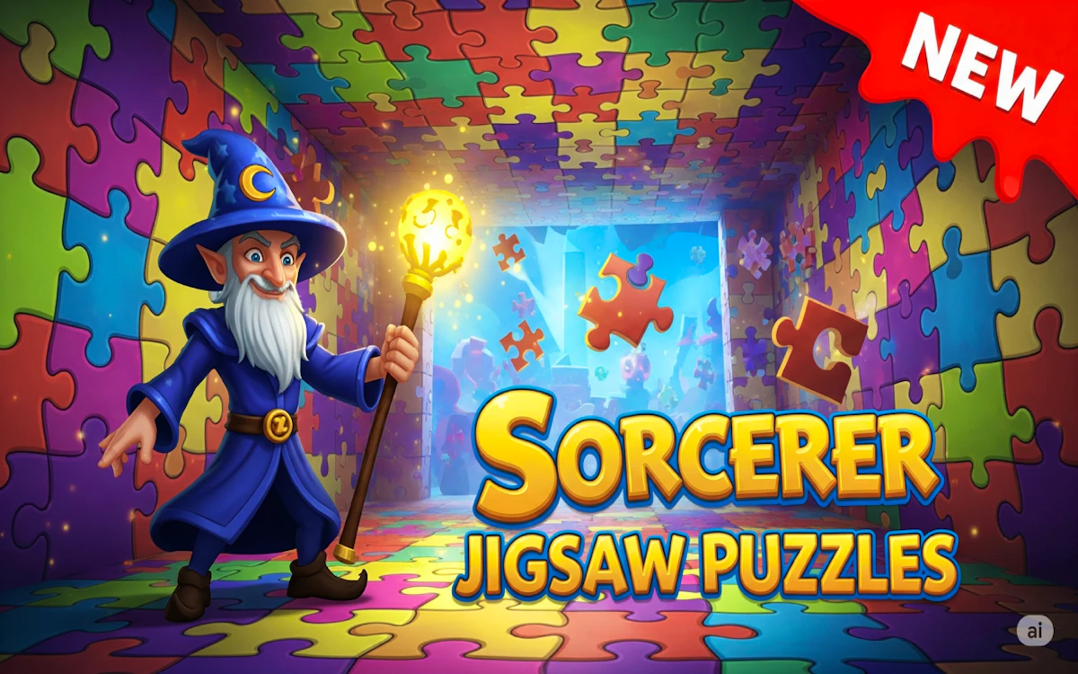 Play Sorcerer Jigsaw Puzzles — free online Jigsaw Puzzles game