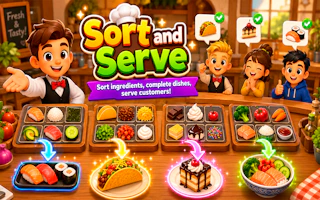 Sort and Serve game cover