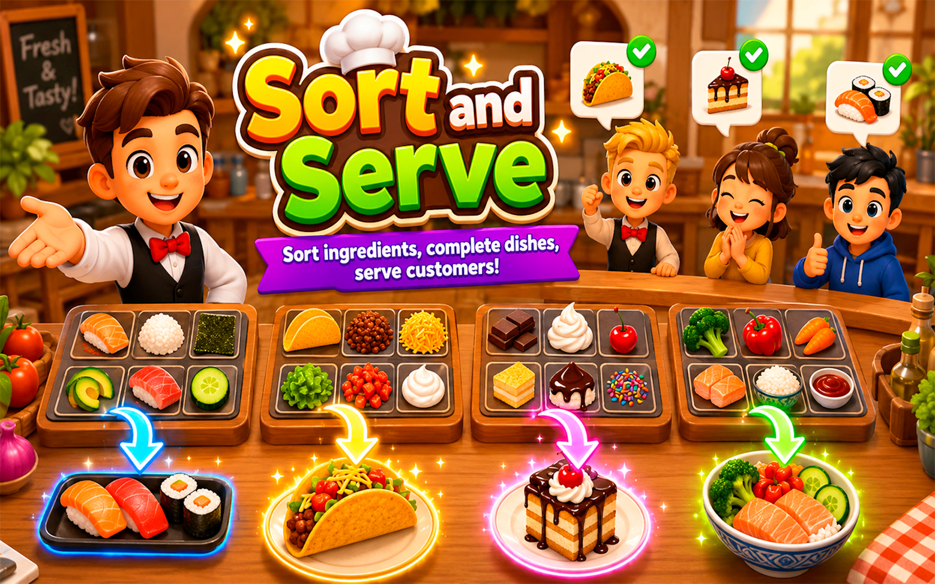 Sort and Serve