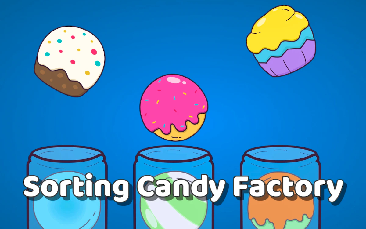 Play Sorting Candy Factory — free online Brain game