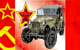 Soviet Cars Jigsaw