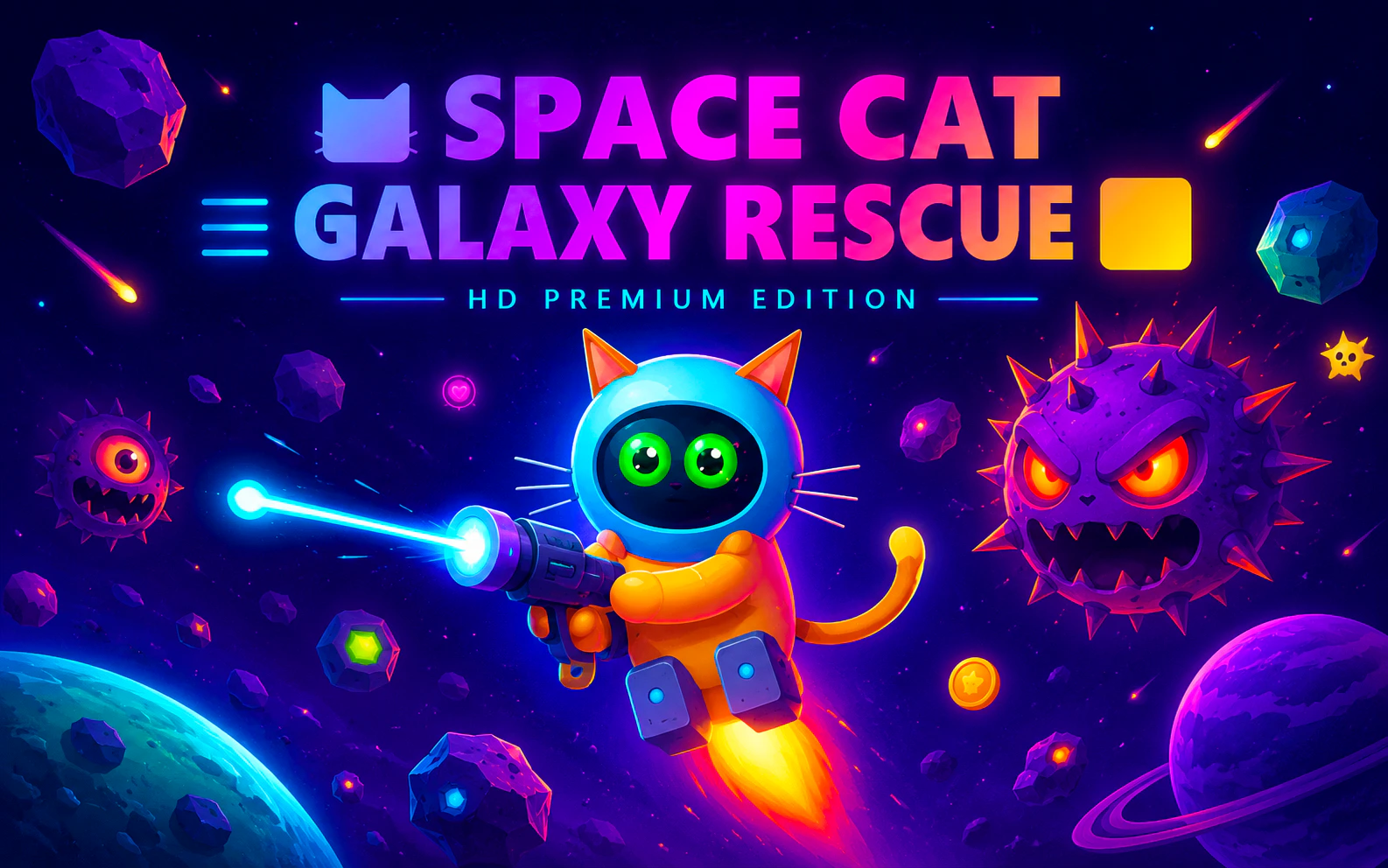 Space Cat Galaxy Rescue