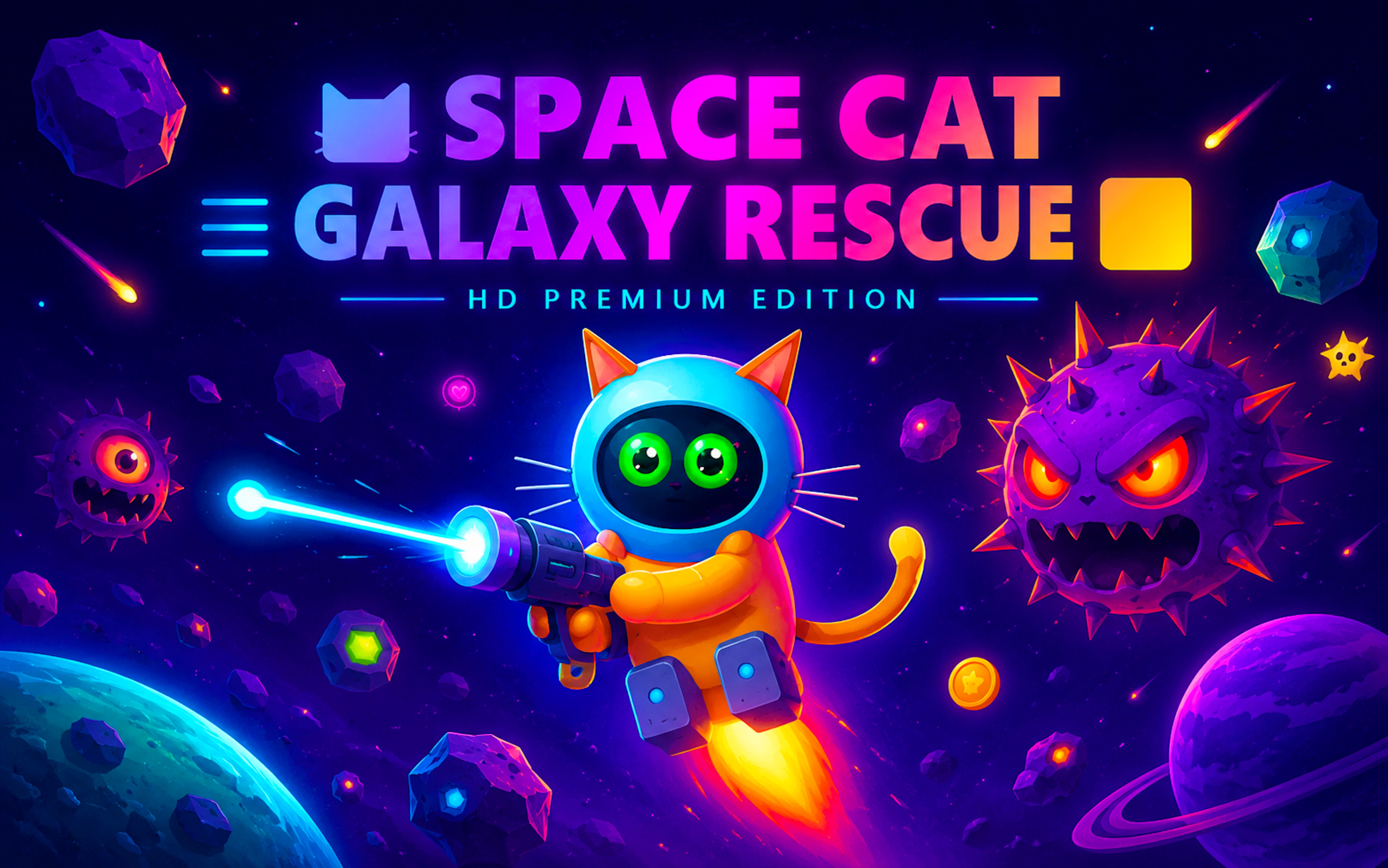 Space Cat Galaxy Rescue