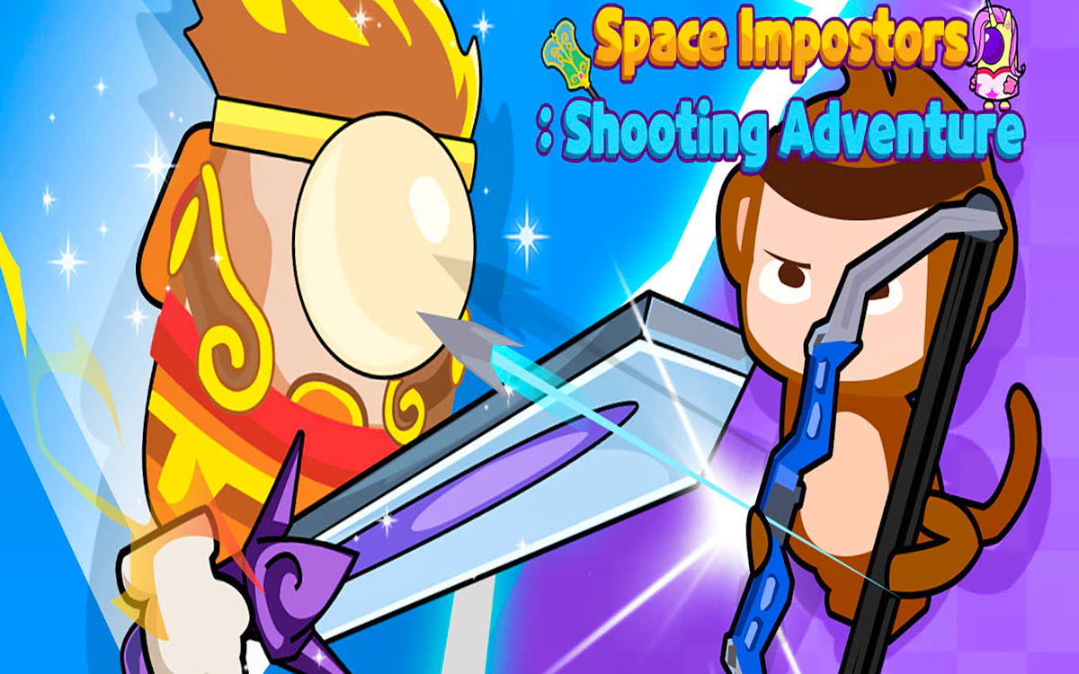 Play Space Impostors Shooting Adventure — free online Adventure game
