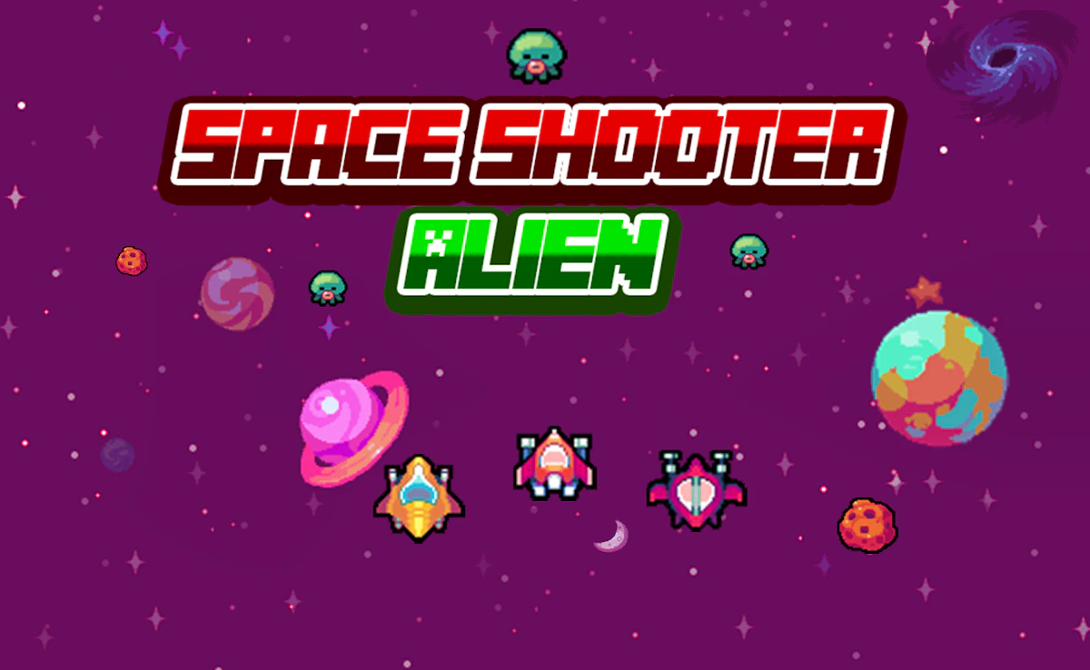 Play Space Shooter Alien — free online Flight game