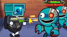 太空生存彩虹朋友怪物 (Space Survival Rainbow Friends Monster)