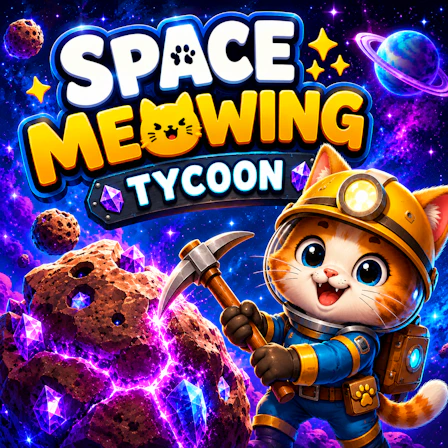Space Meowing Tycoon game thumbnail