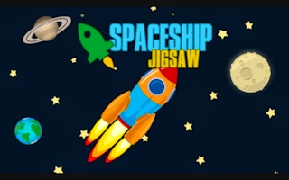 Spaceship Jigsaw game cover