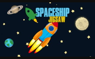 Spaceship Jigsaw game cover