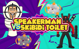Speakerman Vs Skibidi Toilet game cover