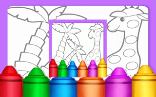 Special Easy Animal Coloring Pages For Kids game cover