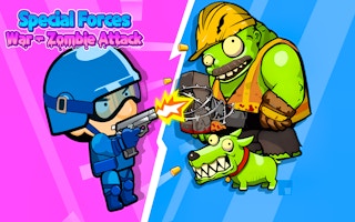 Special Forces War Zombie Attack game cover